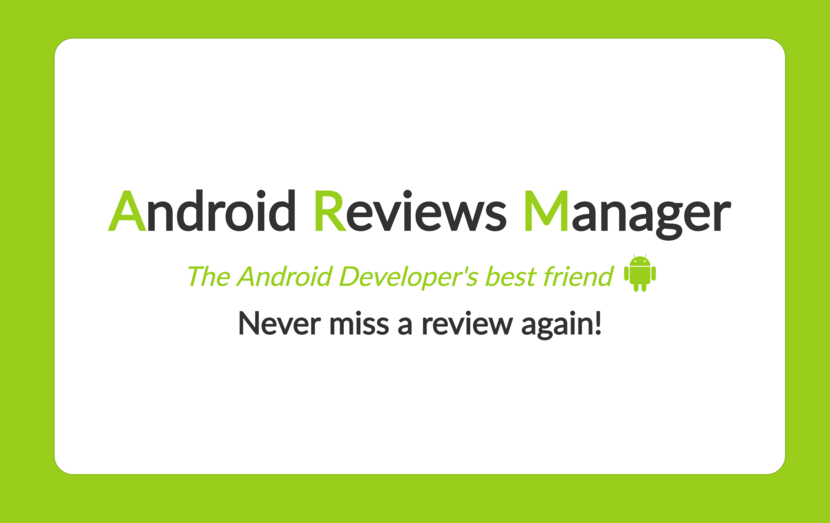Android Reviews Manager